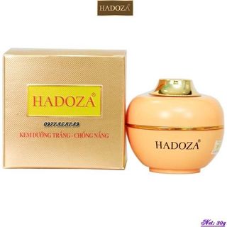 kem hadoza trắng da chống nắng