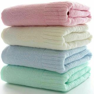 Khăn tắm trung 32x72siêu thấm chất liệu 100 cotton 100g 135