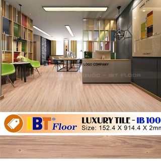 Sàn Nhựa Vinyl Keo Dán IBT 1002