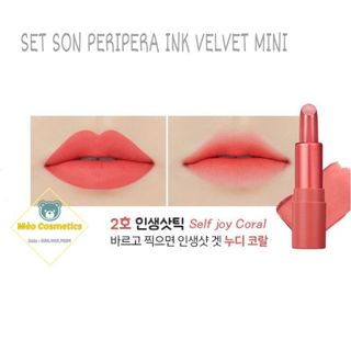 SET SON SÁP INK MINI ĐẶC BIỆT 5 CÂY
