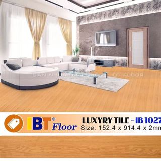 Sàn Nhựa Vinyl Keo Dán IBT 1027