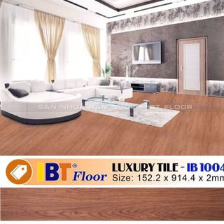 Sàn Nhựa Vinyl Keo Dán IBT 1004