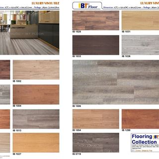 Sàn Nhựa Vinyl Keo Dán IBT 1028