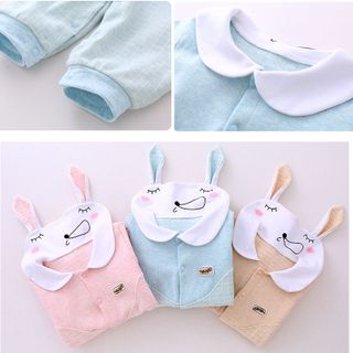 Áo liền quần cho bé sơ sinh hính đầu thú vô cùng đáng yêu 102