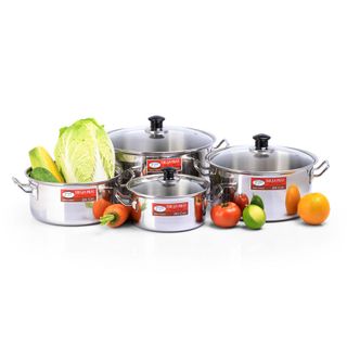 Nồi nắp kính size 20cm 3Lit – Inox Thuận Phát
