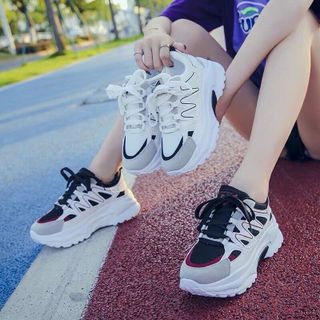 Giày bata cá tính đế thô