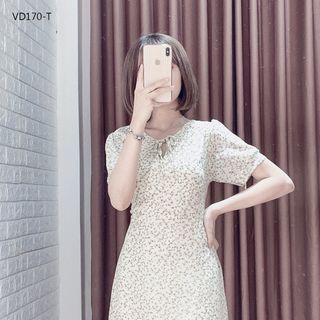 ĐẦM HOA CỔ NƠ TAY