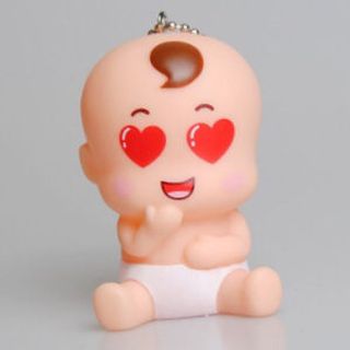 Móc khoá em be dễ thương