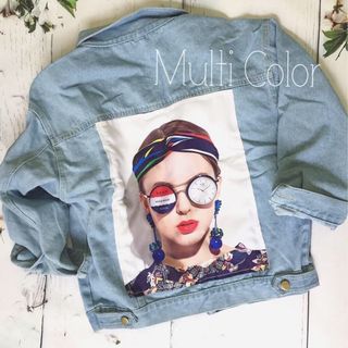 áo khoác jean nữ đắp cô gái