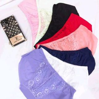 12 quần lót nữ chất vải su ren siêu đẹp