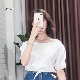 ÁO KIỂU BẸT VAI BO EO
