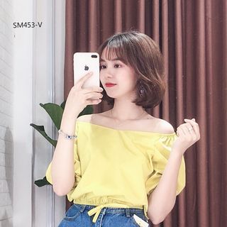 ÁO KIỂU BẸT VAI BO EO