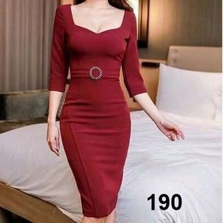 đầm body kèm nịt