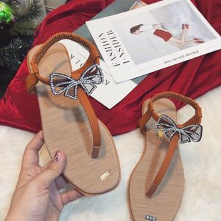 Giày sandal nơ