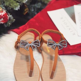 Giày sandal nơ