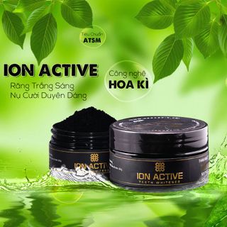 BỘT TRẮNG RĂNG THAN HOẠT TÍNH ION ACTIVE 100GR