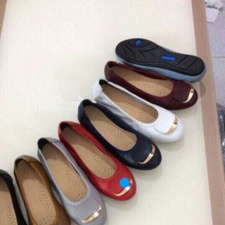 Giày búp bê da bò