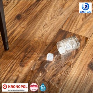 Sàn gỗ Kronopol-aqua siêu chịu nước bảo hành lên đến 30 năm