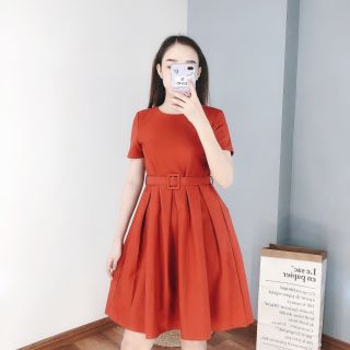 đầm cotton lạnh kèm mặt nịt