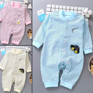 Áo liền quần cho bé sơ sinh chất liệu thun cotton xịn thoáng mát 100 giá sỉ