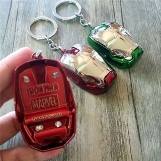 móc khóa mặt nạ iron man mới