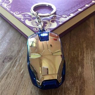 móc khóa mặt nạ iron man mới