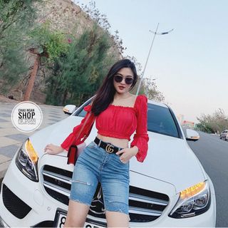 Quần jean ngố sieu hót ve sll