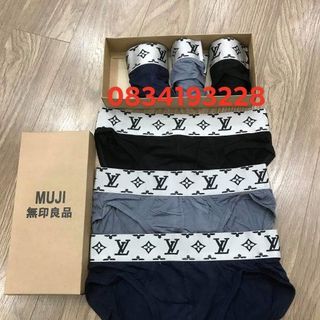 QUẦN LÓT NAM MUJI XUẤT NHẬT HỘP 6C RẤT ĐẸP