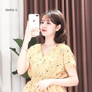 SƠ MI PEPLUM HOA NHÍ