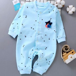 Áo liền quần cho bé sơ sinh hoa văn ngôi sao đáng yêu 101