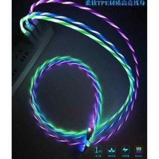 Dây cáp sạc Led lightning phát sáng Apple Andriod