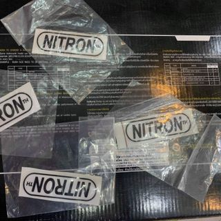 Tem Nitron dán xe thông dụng nhiều vị trí