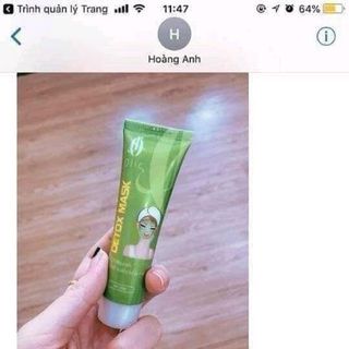 Mặt nạ thải độc da Olic