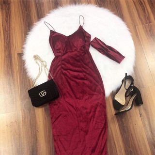 Đầm Nhung X Turban