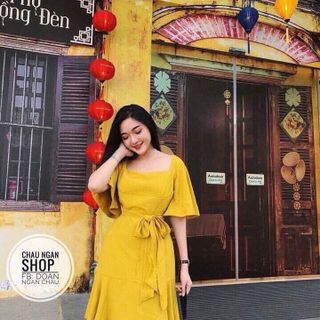 Đầm đuôi vintage
