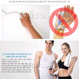 Dụng cụ tập cơ tay tiện dụng