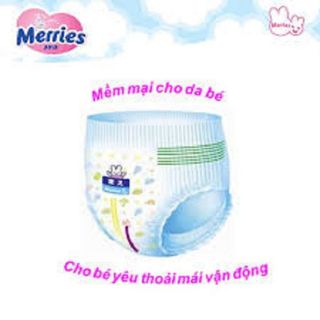 Bỉm Merries Nhật nội địa