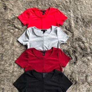 Áo tập croptop nơ - vn