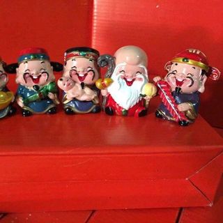 Combo 5 tượng thần tài hoan hỉ size lớn