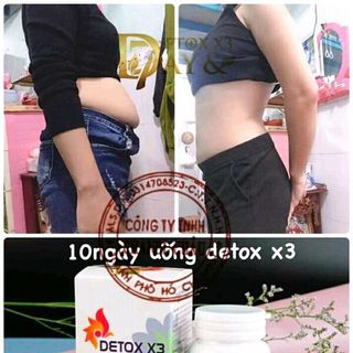 Detox X3 eo thon dáng đẹp