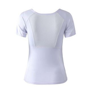 Áo tập dài phối lưới lưng 2019