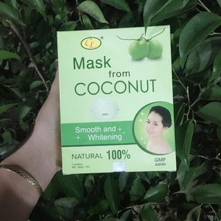 Mặt nạ thạch dừa 100 mặt nạ thạch dừa collagen mặt nạ thạch dừa linh chi giá sỉ