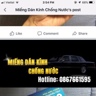 Miếng Dán Kính Chống Nước