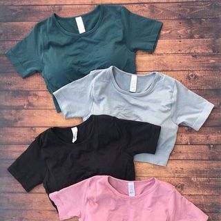 Áo tập croptop lazer