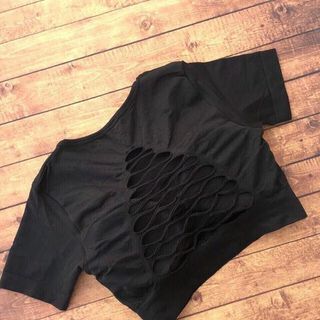 Áo tập croptop lazer