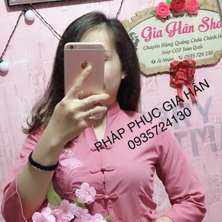 Mẫu đồ đi chùa cổ tàu ko viền kèm hình thật