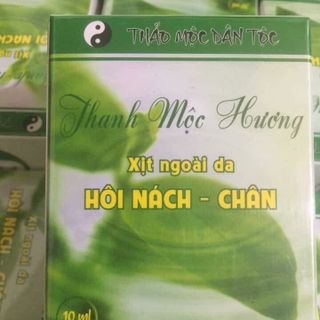 Hôi nách hôi chân thanh mộc hương