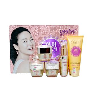 Bộ mỹ phẩm laneig hồng trị nám trắng da chống nhăn 5in1