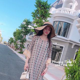 Maxi phom suôn phối bèo