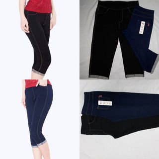 Quần legging giả jean lửng giá sỉ​ giá bán buôn Big size đến 90kg